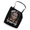 Just A Girl Who Loves Wrestling Wrestler Lucha Floral Tote