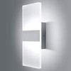 Lightess Modern Wall Sconce Dimmable 12W, Up Down Wall Lights