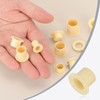 sourcing map 6Pcs Flanged Sleeve Bearing, Plastic Bushing ID 8mm