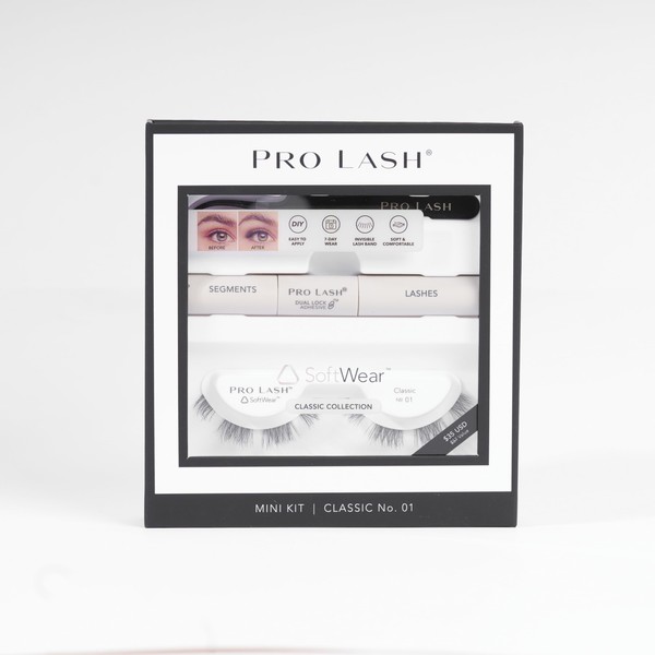 Pro Lash SoftWear Mini Lash Clusters Kit - Seamless, Lightweight
