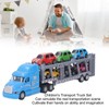 Transport Truck Toy 1/48 Scale Simulation Pull Back Collectible Cars