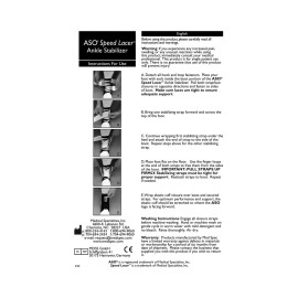 ASO Low Profile Ankle Support, Medium (EA/1)