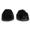 Qiilu 3 Pedals Footrest Manual Stainless Steel