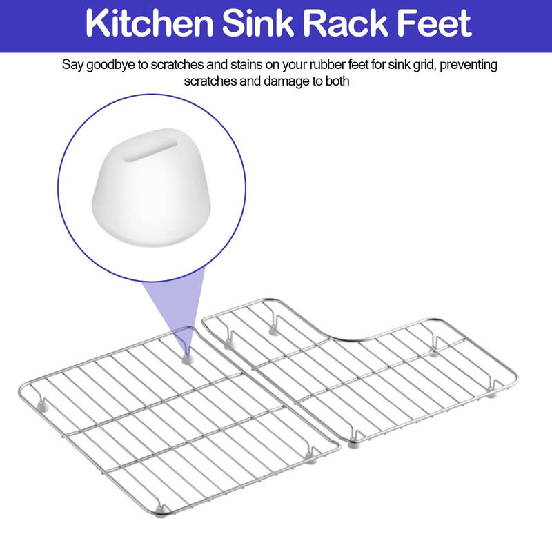 Kitchen Sink Rack Feet Replacement Kohler Sink Rack Feet For