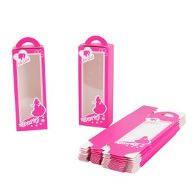 ysmile Girl Party Box for Favor Pink Doll Gift Box for Bachelorette Party Decoration, Princess Birthday Treat Box - 10 Pack