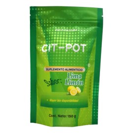 Cit-pot Citrato De Potasio Joy Natura Lima Limón 150 Gr                                                                                               