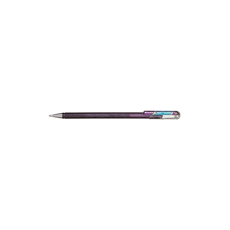 Pentel K110 Dual Hybrid Dual Metallic Metallic Gel Rollerball Pen