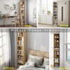 IOTXY Small Narrow Corner Bookcase - 71 Inches Tall Gap