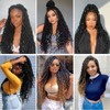 18 Inch Faux Locs Crochet Hair Pre Looped 6 Packs