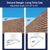 WeCooper Rooftop Mini Split Mount Bracket 9000to24000BTU,Heavy Duty Adjustable Roof