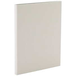 Nakabayashi cotto A-COP2L-480-W Black Mount Photo Album Welded Type / 2L / 2 Tier Pocket Mat White