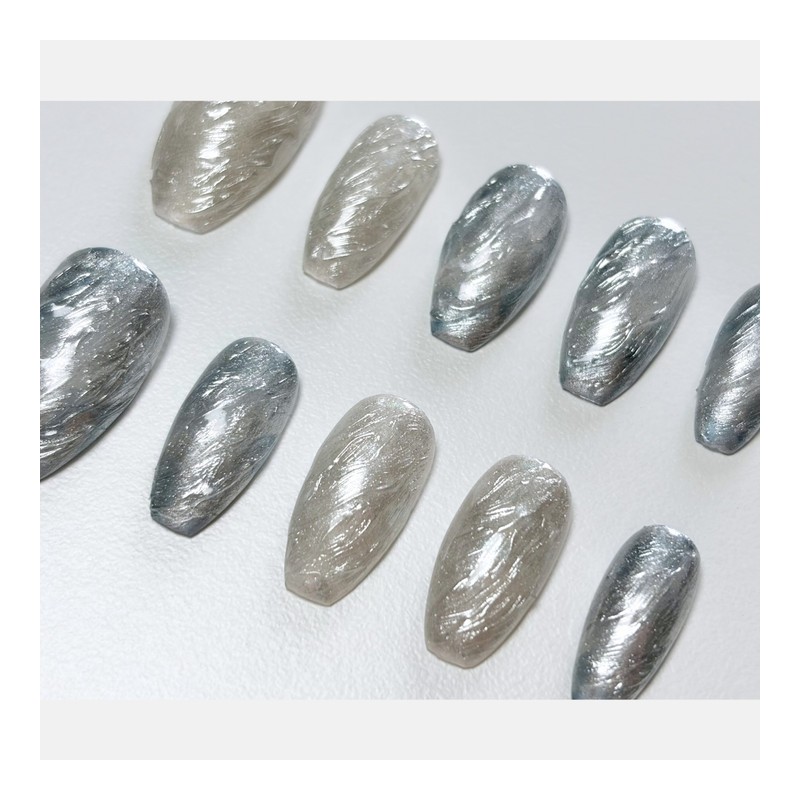 [Wind] Handmade nail tips - Almond / [바람 Wind] 수제네일팁