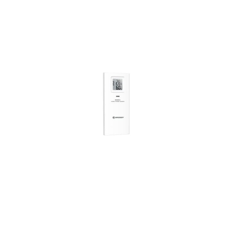 Bresser Thermometer/Hygrometer Sensor for Temperature and Humidity Measurement, Can be