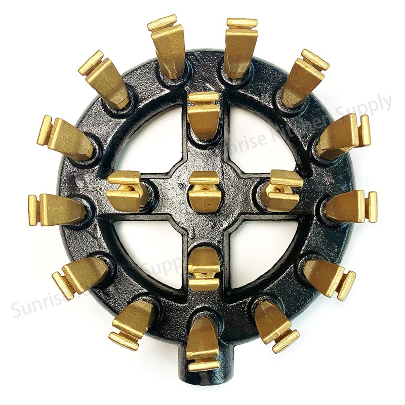 Sunrise Kitchen Supply Commercial Use 18 Duck Tips Jet Burner,