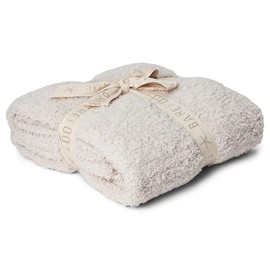 Barefoot Dreams, Unisex, CozyChic® Stroller Blanket, Stone, Baby