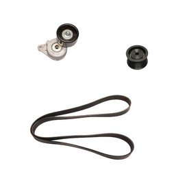 Accessory Serpentine Belt Drive Component Kit - 8-Groove - Compatible with 2007-2021 Toyota Tundra 4.6L 5.7L