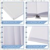 Henoyso 12 Pcs A5 Blank Kraft Notebooks Journals Bulk 100