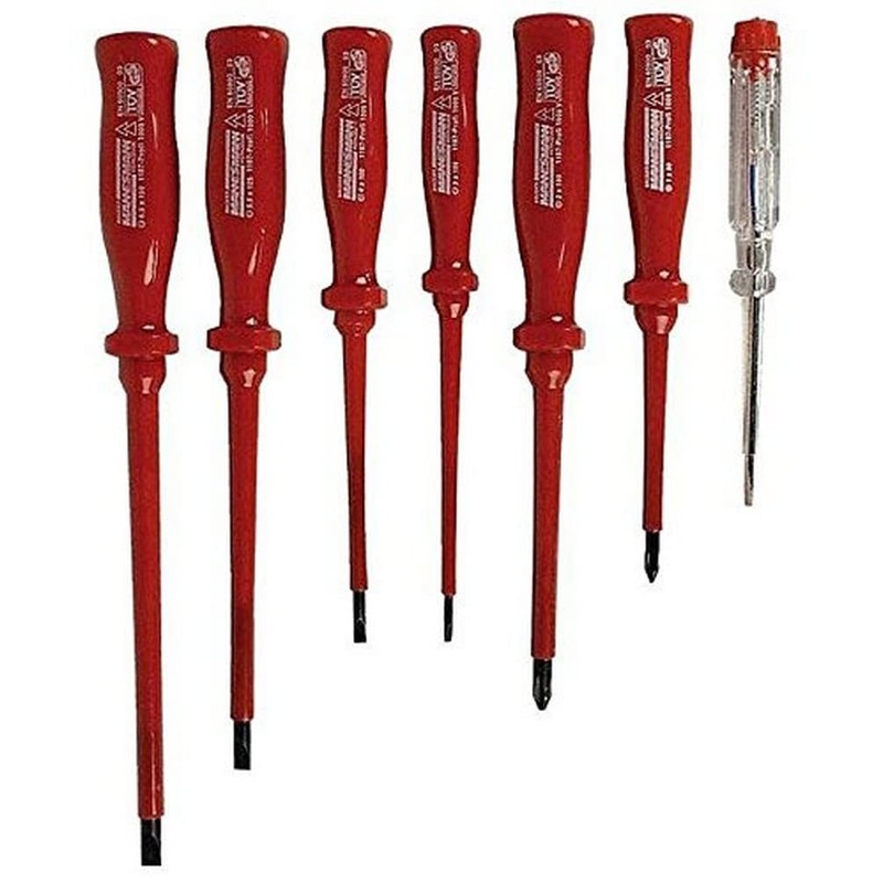 Mannesmann VDE-Screwdriver Set (7 Pieces)