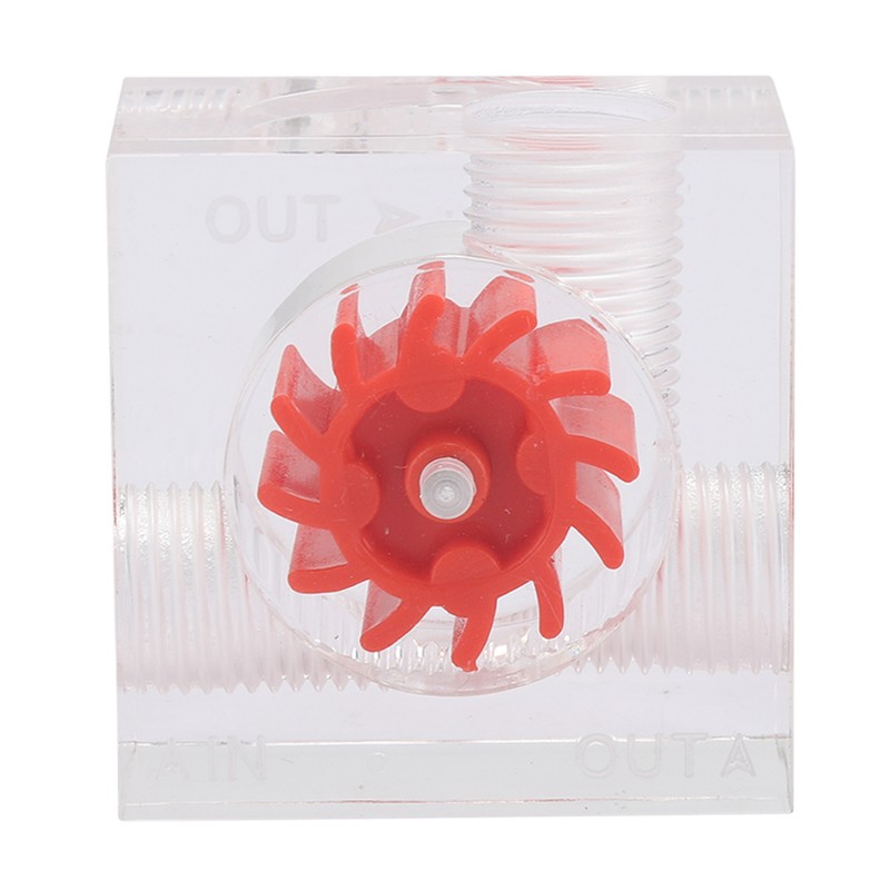 Computer Water Cooling Thermometer Flowmeter Set for Tubes / Connectors