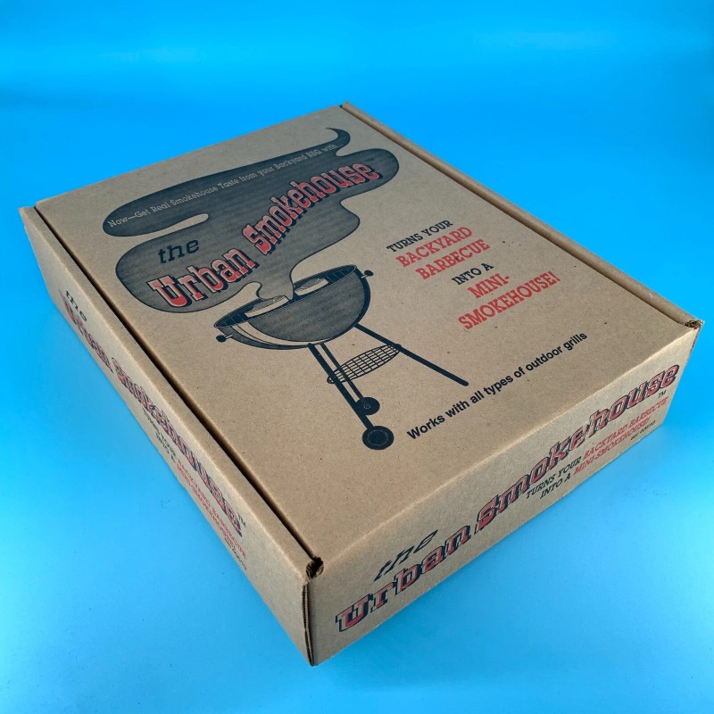 The Urban Smokehouse Smoker Box & Wood Chips Grill Kit