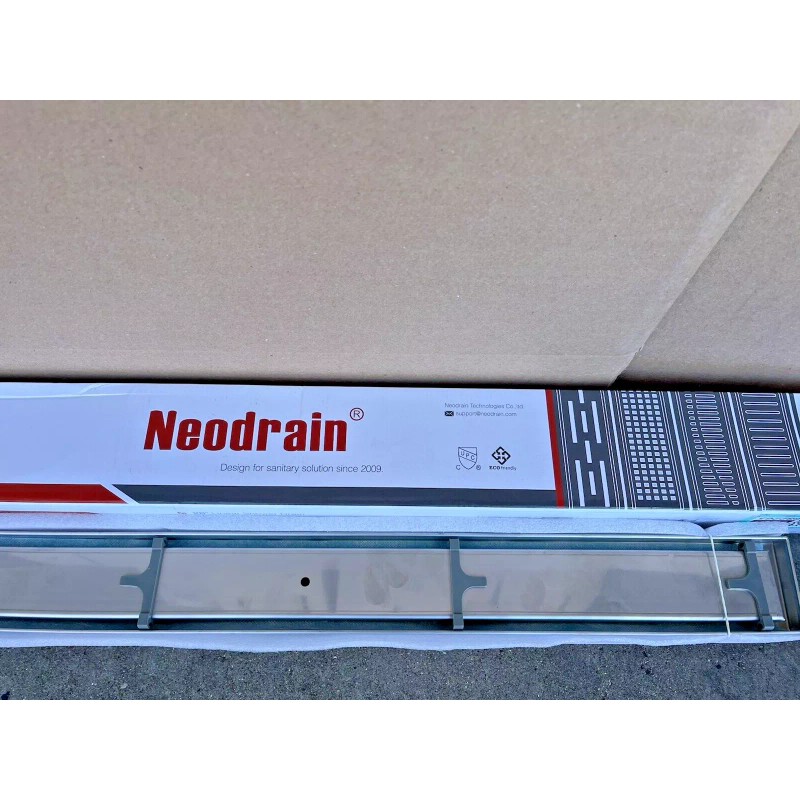 Neodrain NEW Neodrain 28" ZA3- 28-T01 Linear Drain w/Tile Insert