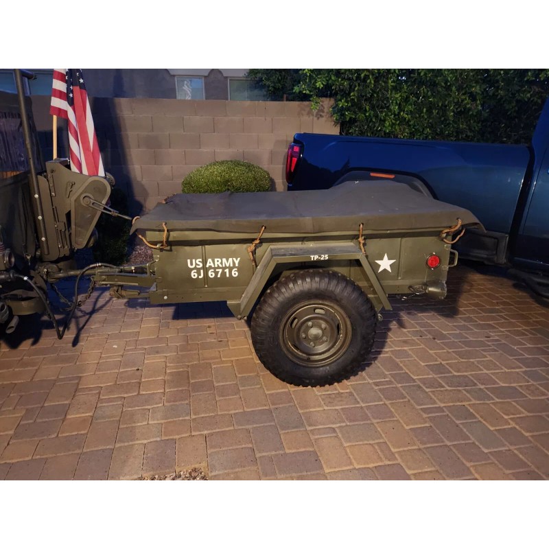 Unbranded M416 M762 Trailer - Landing Leg - Hardware Kit