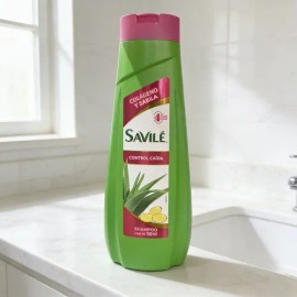 2 Piezas Shampoo Savilé Control Caída 700ml Colágen Y Sábila