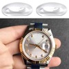EMSea 2pcs Square Watch Calendar Lens Replacement 7.0x5.5mm Sapphire Bubble