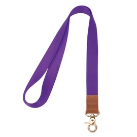 PATIKIL Neck Lanyard, 1 Set Long ID Badge Lanyard with Lobster Clasp for Teacher Women Men Keychain Lanyard Strap for Wallet Keys ID Card Whistle, Dark Purple