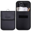 Wisdompro Faraday Bag for Key Fob, 2 Pack WP4697 RFID
