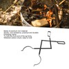 Fireplace Tong Iron Campfire Firewood Tong Log Grabber with Enlarging