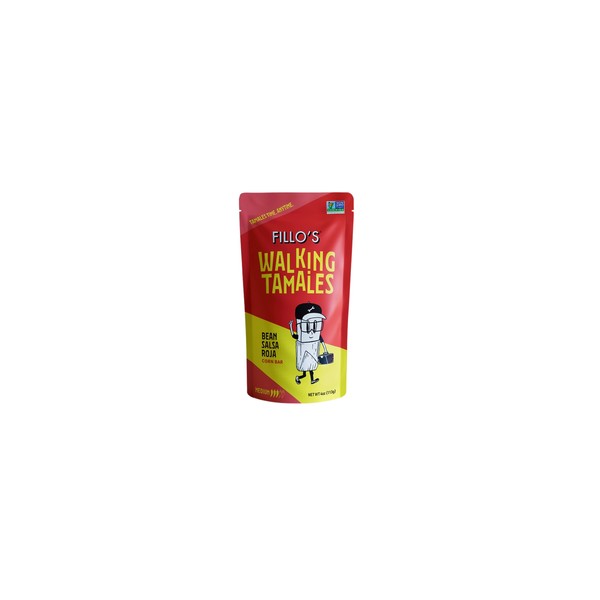 Fillo's Walking Tamales Corn Bar Bean Salsa Roja Medium 113