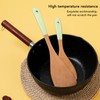 3Pcs Wooden Spatula Set Heat Resistant Light Weight Kitchen Cooking