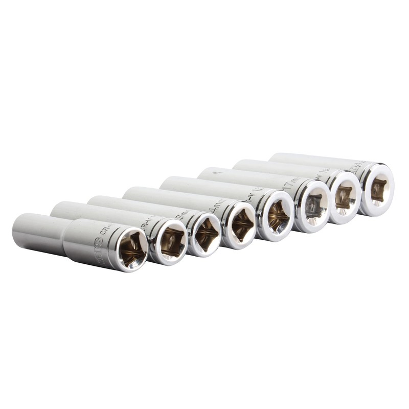 MIKEL'S DL-1738 Dado Largo 17mm 6 Puntos Cuadro 3/8''