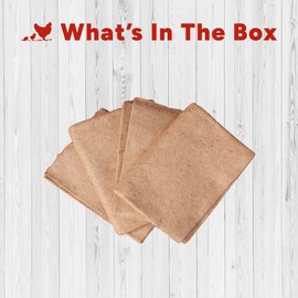 RentACoop Jute Brooder Liners for Little Red Barn Brooder (Pack of 4)