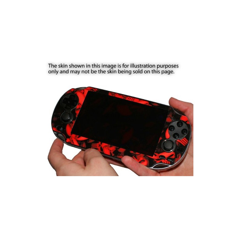 Sony PS Vita Skin Radioactive Red by WraptorSkinz