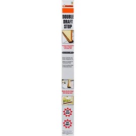 Frost King DDS1 Double Draft Stop for Doors and Windows, Brown Medium