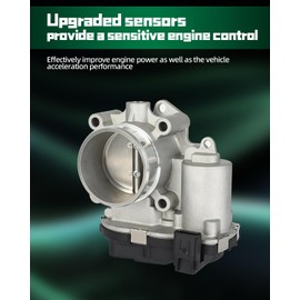 SCITOO Throttle Body, Fuel Injection Electronic Throttle Body Assembly 68366012AA 68366012AB Throttle Body