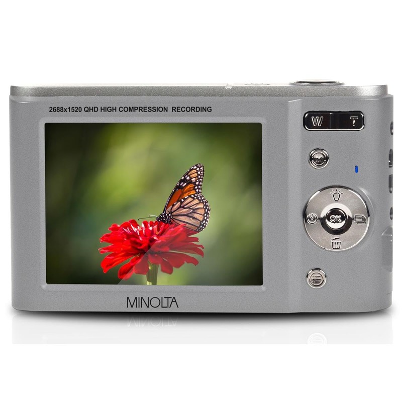 Minolta MND20 44MP Digital Camera – 2.7K Ultra HD Video,