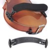 Everest Spring Collection Shoulder Rest 4/4-3/4 Charcoal (Black)