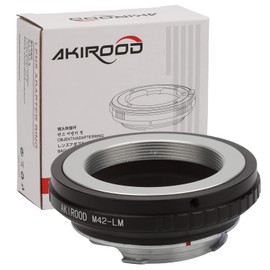 M42 to Leica M Lens Adapter M42 Screw Mount Lenses to Leica M Mount Camera Body