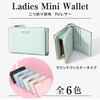 Kugusa Women's Bi-fold PU Leather Wallet, 10 Cards, Storage Zipper,