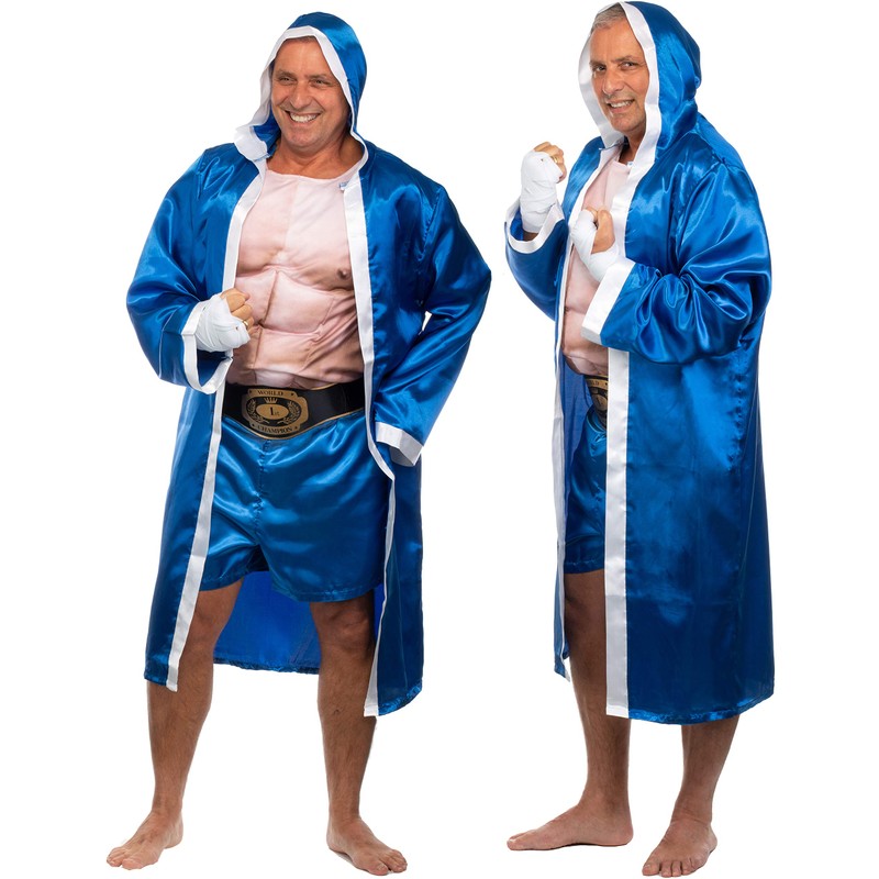 Brandsseller Men's Costume Boxer Carnival Party Stag Night One Size