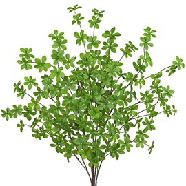 39.3" Artificial Greenery Stems for Tall Vase 6 Pack Tree Branches for Decoration Faux Silk Plant Stems Home Decor Indoor Faux Twigs Branches Fake Enkianthus Perulatus Foliage for Table Centerpieces