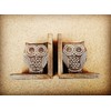 The Fair Trade Store Hand-carved Mango Wood Shelf Bookends Owl