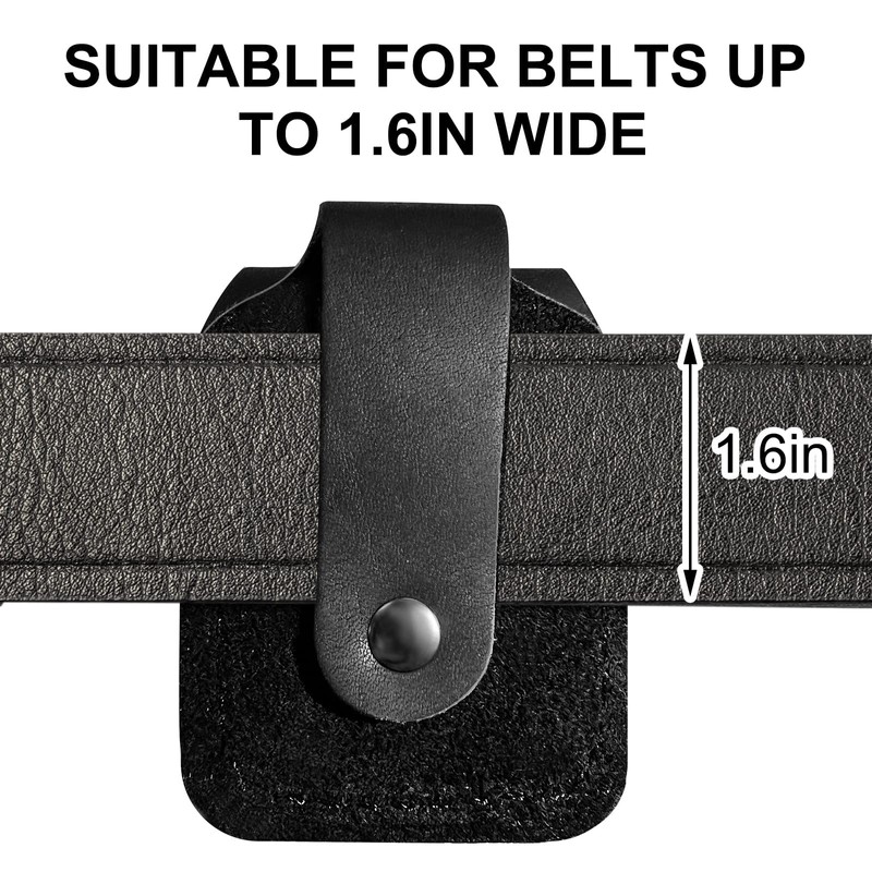 Funda de cuero para encendedor hecha a mano con bolsillo