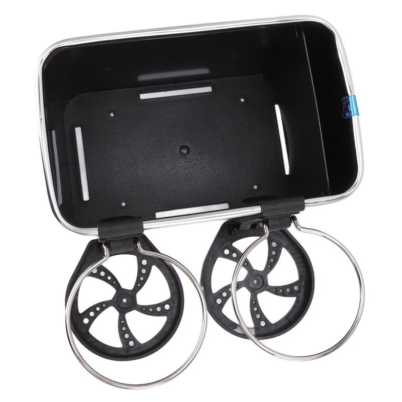 Car Armrest Storage Box Foldable Bottle Holder Universal Vehicle Tissue