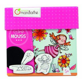 Avenue Mandarine 11 x 11 x 11 cm 10 Fairies Stamps, Multi-Colour