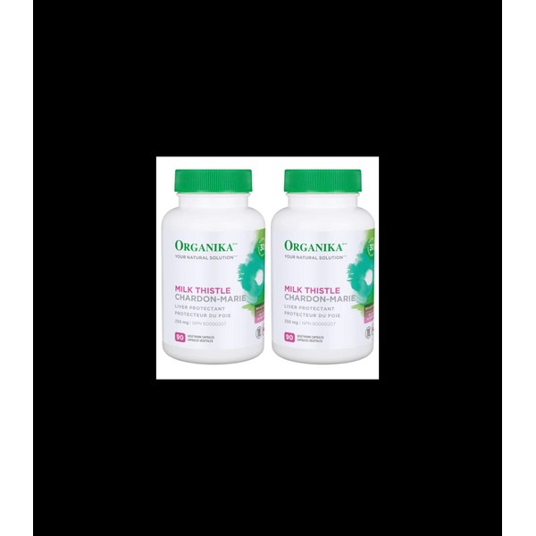 Organika [2 for Deal] Milk Thistle 90 Vegi Capsules