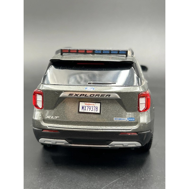 LED Ready Lightbar 1/24 LED Ready Blue Red Traffic Advisor